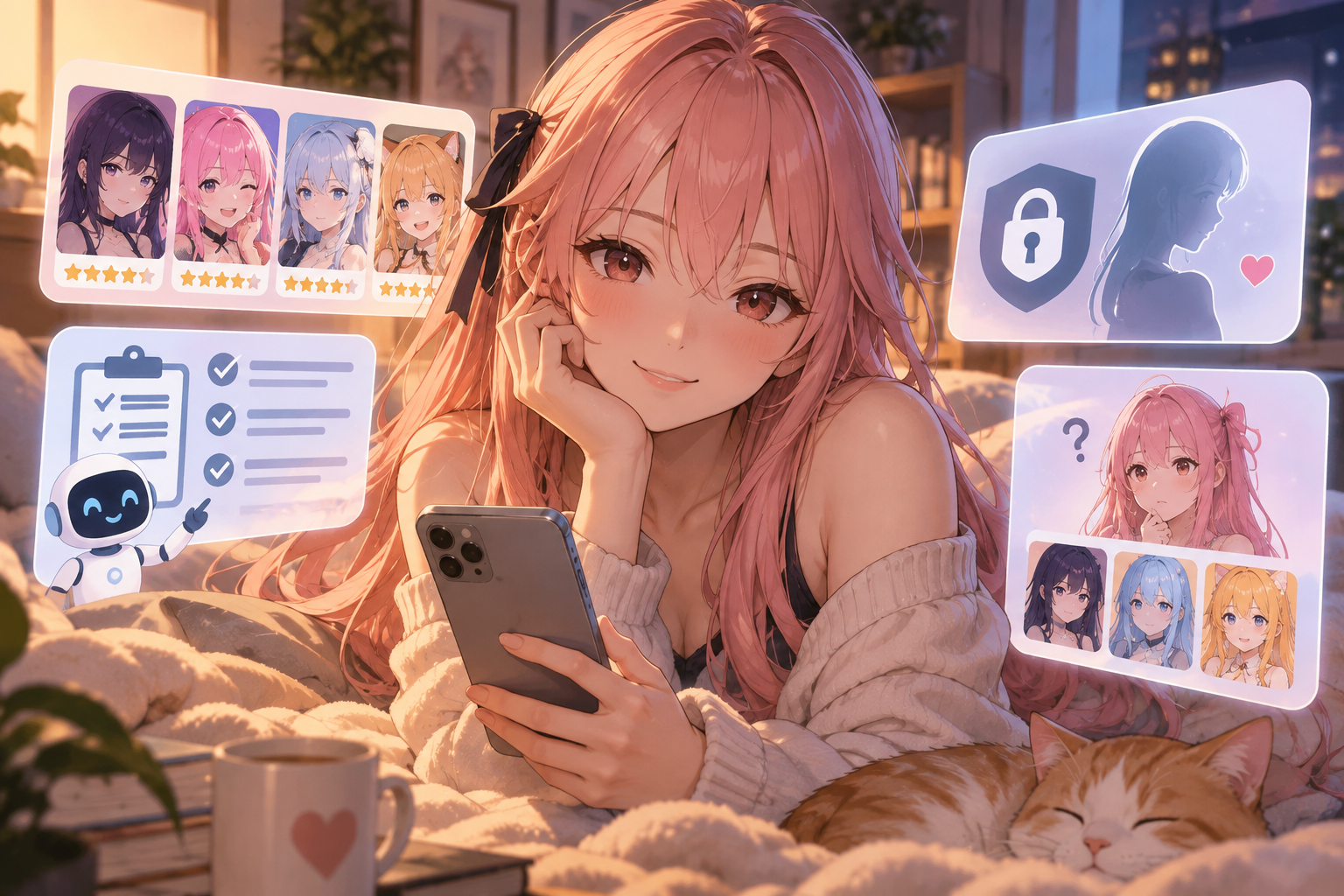How did we evaluate AI anime girlfriend apps? — Best AI Anime Girlfriend Apps in 2026, Ranked