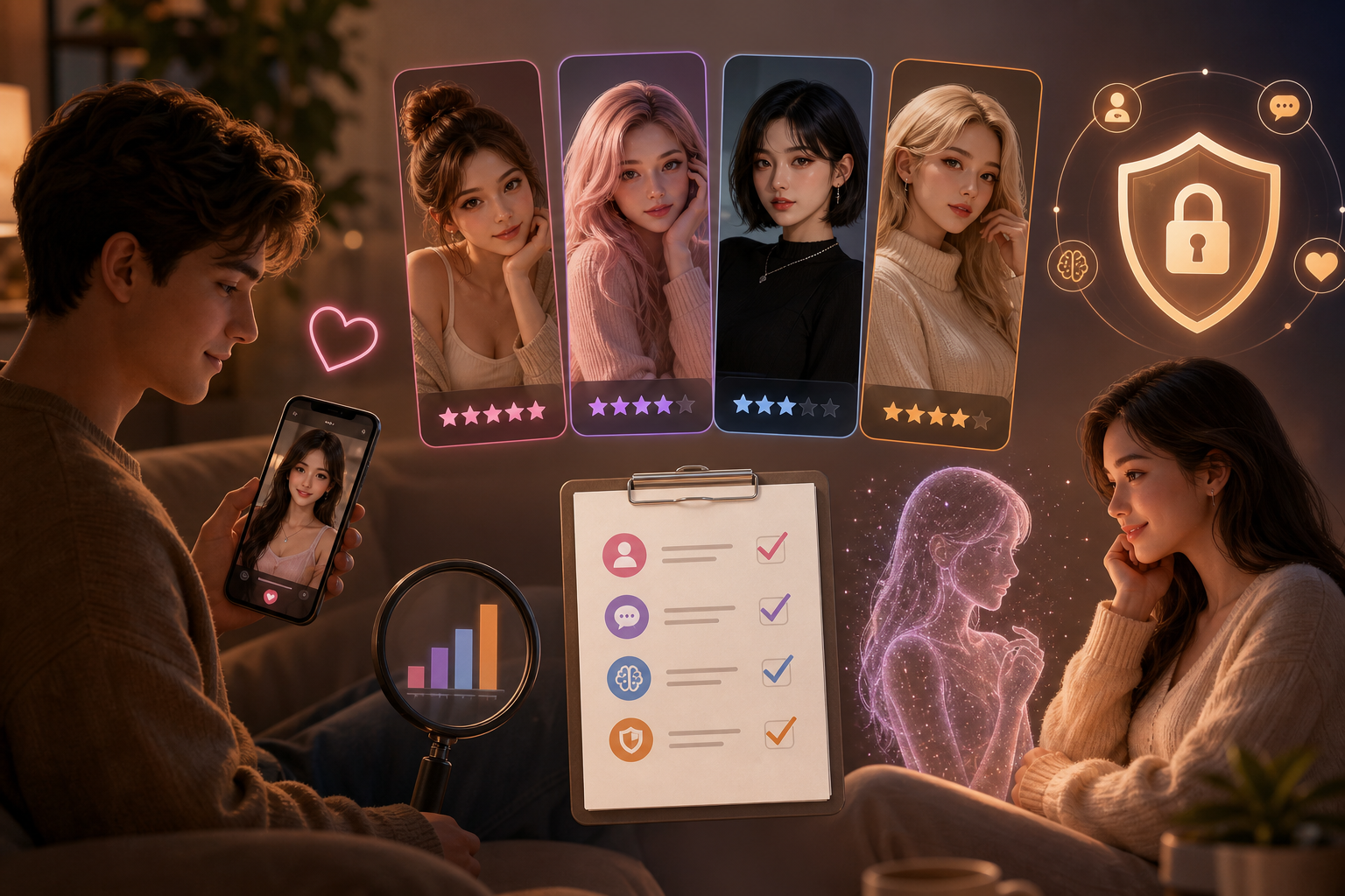 Best AI Girlfriend Companion Apps 2026 Alternatives Compared — illustration 1
