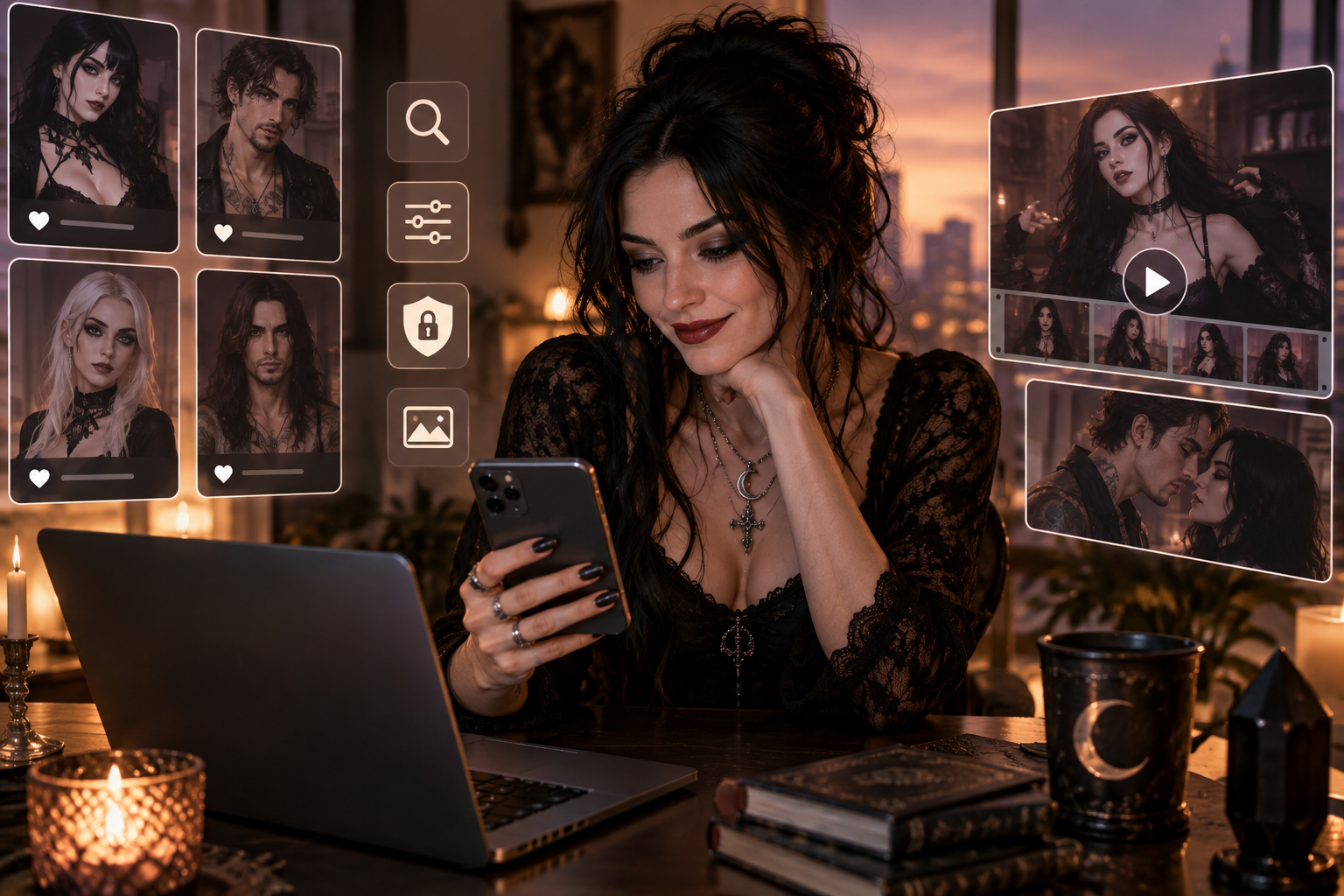 The best goth AI companion apps in 2026, ranked — Best Goth AI Girlfriend Apps in 2026, Compared